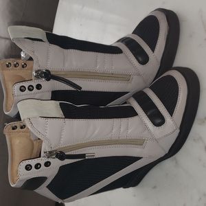 L.A.M.B wedge sneakers